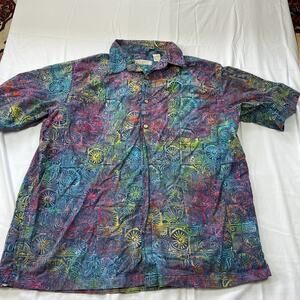 Island Republic Hawaiian Shirt SIZE XL